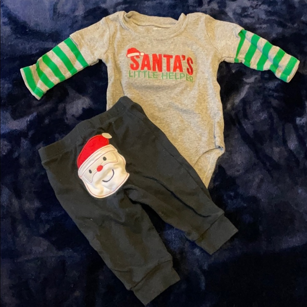 NWOT Carter’s Santa Outfit